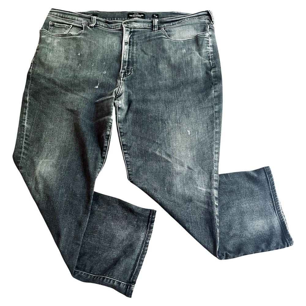 Lucky Brand Black Athletic Fit Men's Jeans 46x30